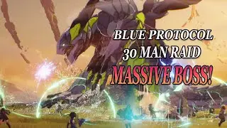 Blue Protocol 30 Man Raid | Network Test