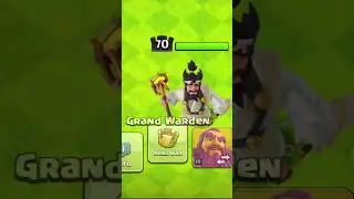 New Grand Warden skin #clashofclans