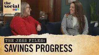 Jess checks in on her savings progress with the CIBC Smart Planner | The Social