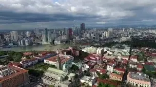 Aerial Views Around Manila, Philippines