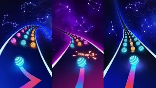 Dancing Road: Color Ball Run! | Walkthrough Gameplay | AMANOTES