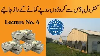 How to manage the environment control system in poultry || Control shed ventilation || Lecture No.6