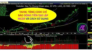 TA#36: TẶNG CODE CHỈ B&Aacute;O D&Ograve;NG TIỀN TẠO LẬP MCDX V&Agrave; C&Aacute;CH SỬ DỤNG | MCDX INDICATOR | PTB DHC FPT