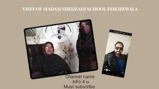 Visit of Madam shehzadi school ferozewala || Jamia noor ul eman school visit by sir waseem
