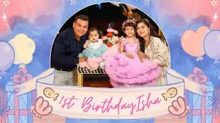 Isha Cinematic 1st Birthday of Cute Little Princess | Flash Me Photo Studio