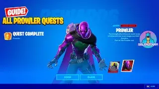 Fortnite All Prowler Quests Guide | How to Unlock All Prowler Rewards