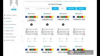 OnlinePrint - Breakfast HACCP labels made easy