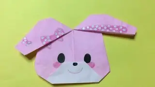 【簡単】　折り紙 ぼんぼんりぼん2 Origami bonbonribbon 2nd
