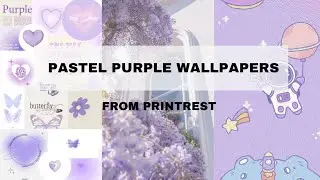 Pastel Purple Wallpapers I Found On Printrest  #purple #wallpaper #aesthetic