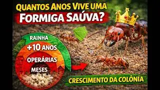 Quantos Anos Vive Uma Formiga Sa&uacute;va