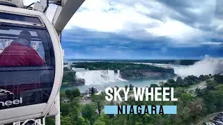 Explore Canada 🇨🇦 | Sky Wheel | Stunning view of Niagara Falls and Clifton Hill from the top #canada