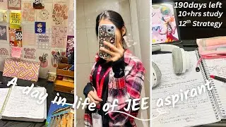 Study vlog JEE aspirant 2026 | A day in a life of a jee aspirant |