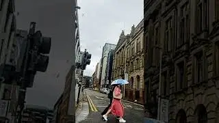 Exploring Streets of Glasgow in a rainy day #travelbrewing 🧿