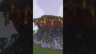 Building a mountain cliffside 🤗💕 #minecraft #minecraftbuild #minecraftbuilding #howto #inspiration