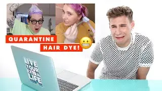 Hairdresser Brad Mondo Reacts to Quarantine Hair Dye Disasters | Cosmopolitan
