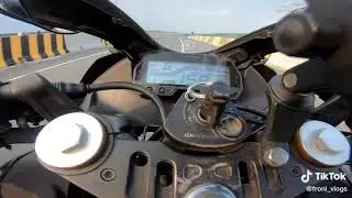 F Toni 🔥🔥🔥 R15v3 Top speed 164kmph