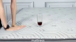 Pressed, Kneeled, Zero Spills. Our Motion Isolation Mattress Tested.