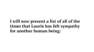 The Laurie Penny Song