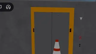 Roof elevator at the Hunt parking garage, Roblox