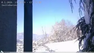 Thursday 8 January 2026 Camera 1 - Winter clear weather blue sky