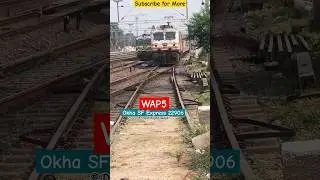 ओखा SF Express 22906 || #shortsfeed #viral #shorts