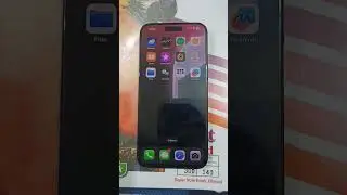 Iphone 15 pro Max Screen flickering After update 18.6.2#15promax #greenscreen  #ios #iosupdates#dead