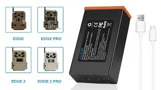2Pack Power Mag Battery Pack for Moultrie Edge Replacement