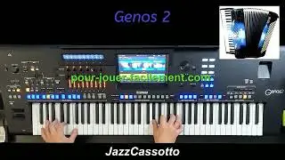 Yamaha Genos 2 Registration et style pour 