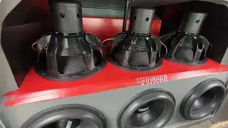 FOLDED HORN SUBWOOFER BASS BOX