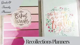 Recollections GOAL & FAMILY Planners | Flip-through