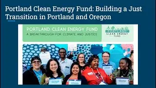 Rumble on the River Community Forum - Portland Clean Energy Community Benefits Fund - Jan 9 2025
