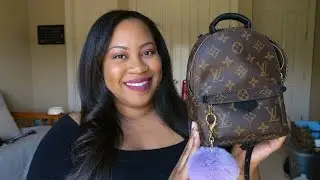 Обновлено: Что в моей сумке? Мини-рюкзак Louis Vuitton Palm Springs