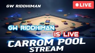 🔴LIVE Carrom Pool Master Gameplay|Live Tricks, Shots & Pro Tips #gwriddhiman​#shorfeed​#carrompool​