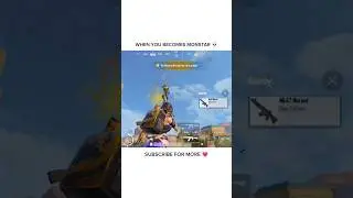 When I'm Becomes Monstar 💀 #bgmi #shorts #pubgmobile #youtubeshorts