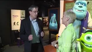 Lee Valsvik tours the new Pixar exhibit at the Science Museum