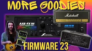 JCM800, EVH Stealth, Nobels ODR-1 и другие | Прошивка Axe-Fx III 23.03b