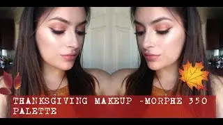 Easy Holiday Makeup Tutorial - Morphe 35O Palette