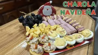 ideas para elaborar una charola de botana navide&ntilde;a
