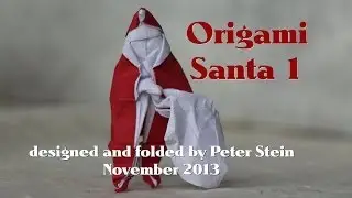 Origami Santa 1