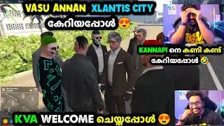 TVA X KVA💥XLANTIS CITY കേറിയപ്പോൾ 🤩KVA WELCOME ചെയ്യാൻ വന്നപ്പോൾ 😍KANNAPI നെ കണി കണ്ട് കേറിയപ്പോൾ🤣