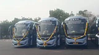 Автобус SETC 💥 VOLVO с полуспальными местами и кондиционером 🙌 Ченнай &mdash; Танджавур ❤️❤️ #volvo #bu...