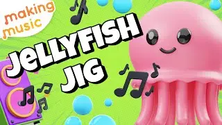 Jellyfish Jig 🌊 | Kids Song | Under the Sea Sing Along | Making Music