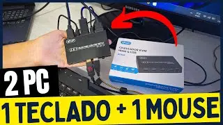Switch KVM Hub HDMI e USB 3.0 2x1 e Chaveador - Suporte 4k!