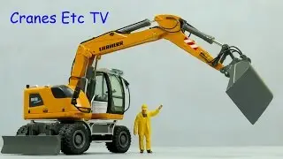 NZG Liebherr A 918 Compact Excavator (2016) by Cranes Etc TV