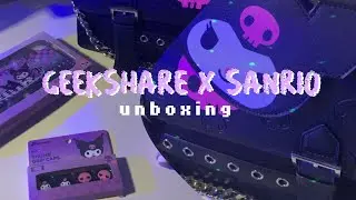 KUROMI SWITCH ACCESSORIES ft. Geekshare 💜🪻✨ | PART 1
