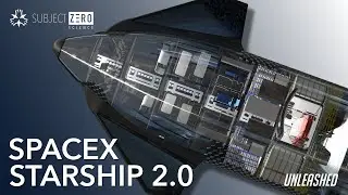 Подробно о борту SpaceX Starship 2.0 &mdash; что нужно для полета на Марс | Подробный разбор
