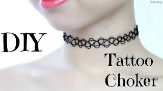 DIY Tattoo Choker — Easy & Stylish!