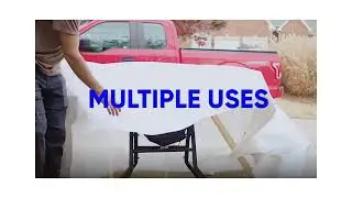 Tarps Now 6 oz Heavy Duty Waterproof Poly Tarp - Indoor and Outdoor Multi-Purpose Tarpaulin