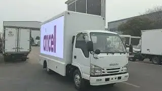 Isuzu mobile LED van screen vehicle for sale, WhatsApp: 0086 13329899995;
