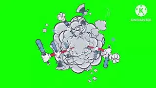 Sigma show fight cloud green screen (free to use)